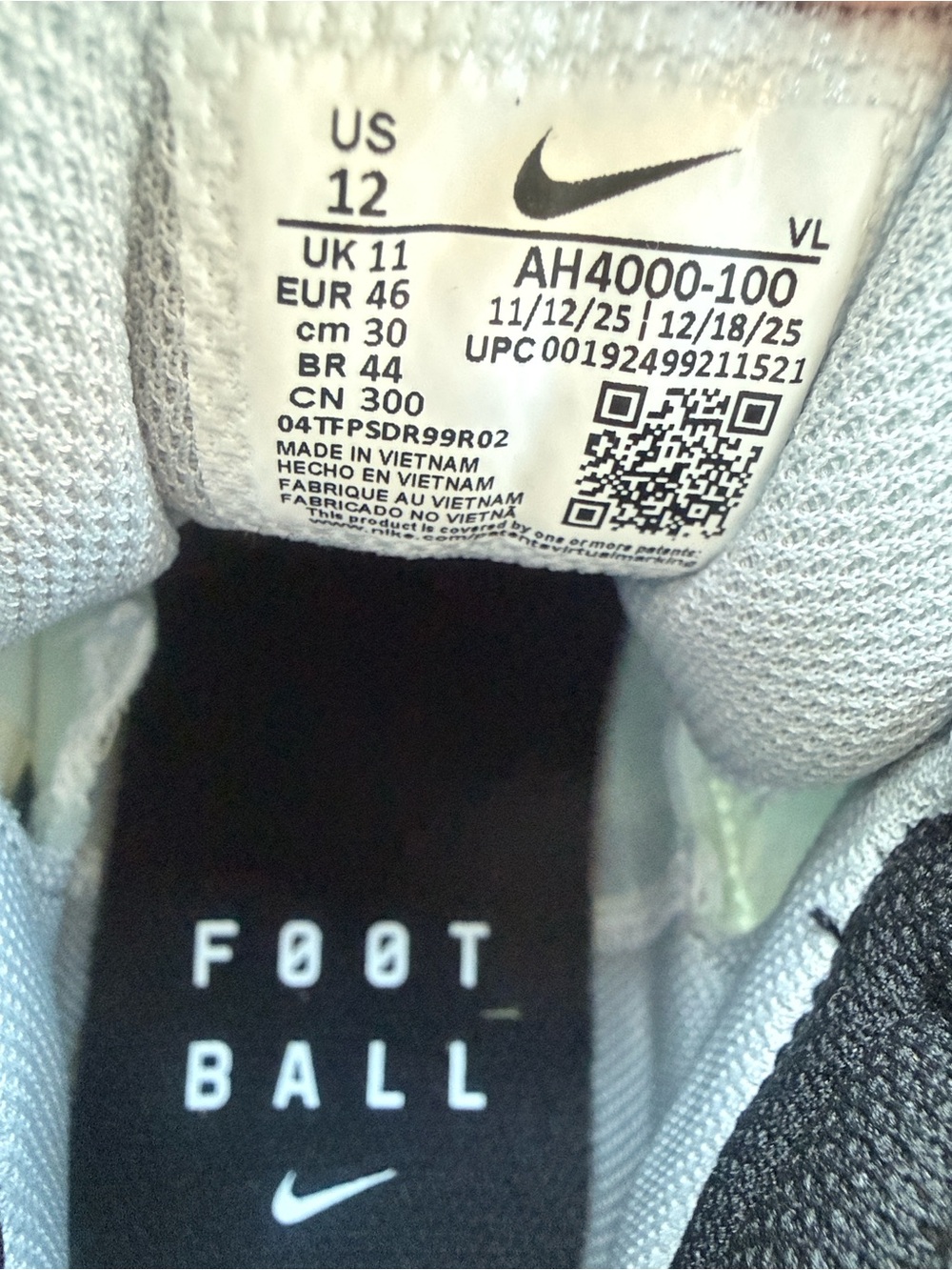 NIKE FORCE SAVAGE PRO 2 MEN'S FOOTBALL CLEAT - Picture 14 of 15